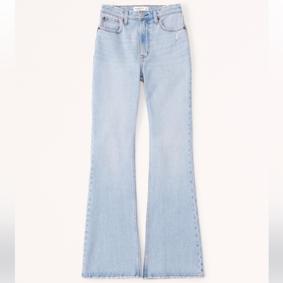 Abercrombie & Fitch High Rise Vintage Flare Jeans - Picture 7 of 10